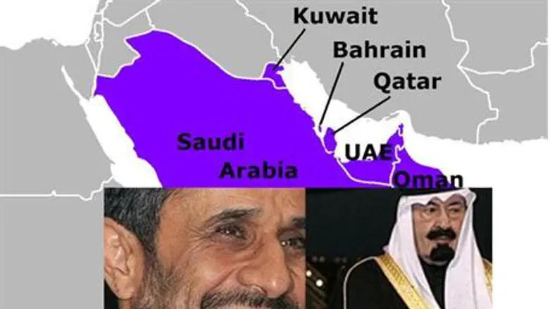 Ahmadinejad and Saudi King Abdullah
