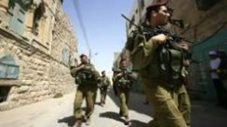 IDF troops in Hevron