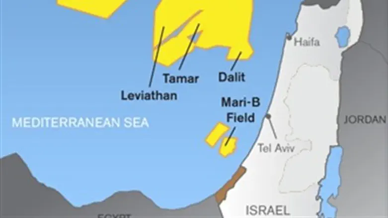 Israeli natural gas fields