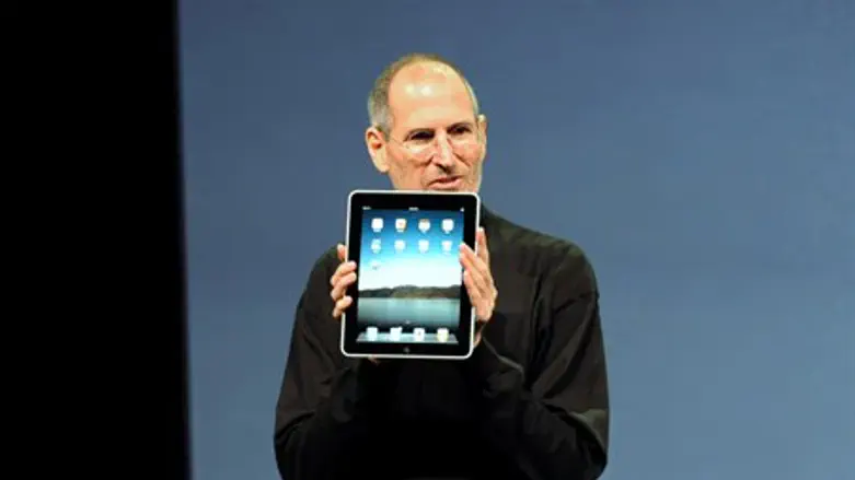 Steve Jobs while introducing the iPad