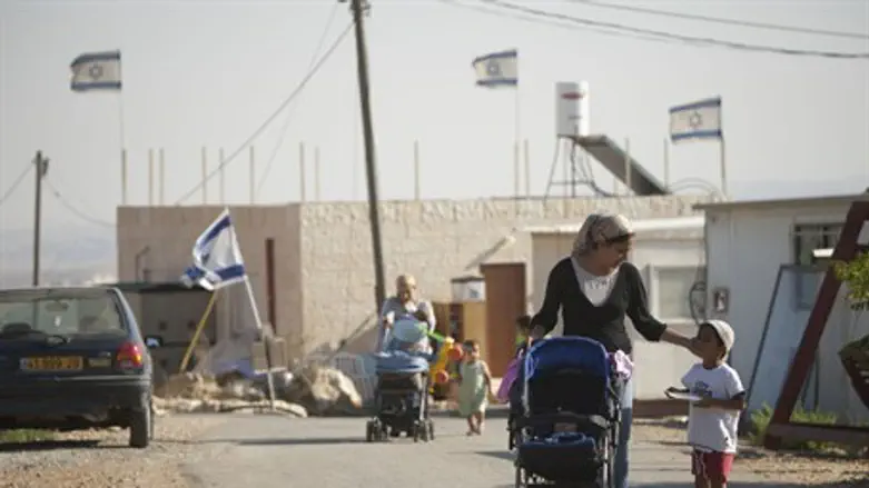 Israeli families in Samaria