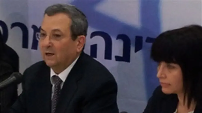Ehud Barak and Einat Wilf