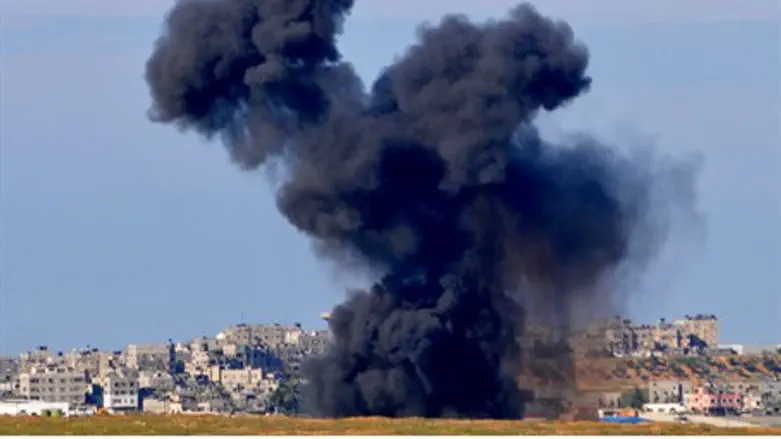 IAF air strike in Gaza