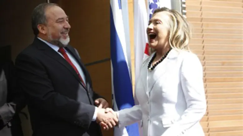 Clinton and Lieberman