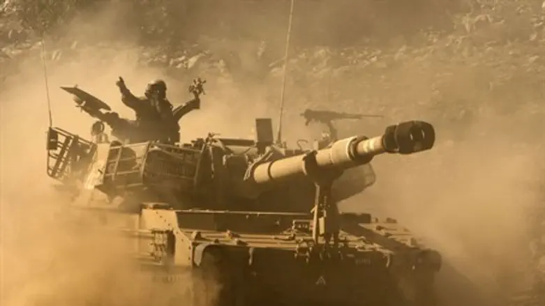 Israel carries out a weapons drill in the Gol
