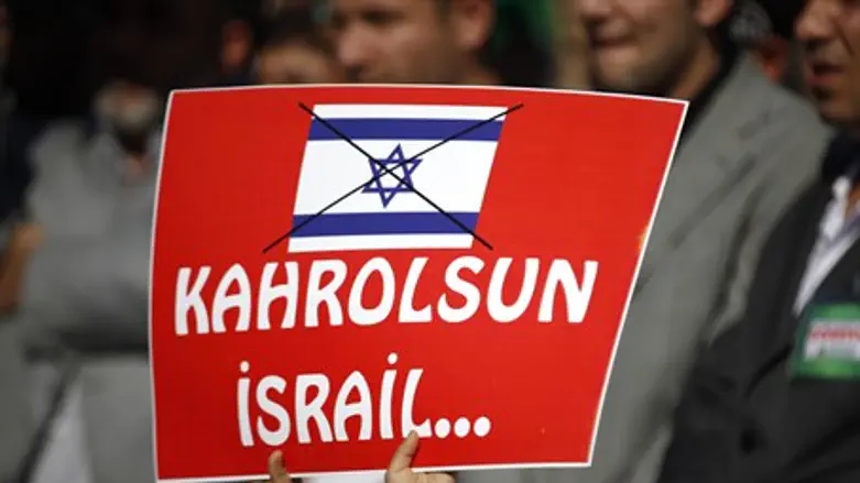 Turkish Islamists rally against Israel