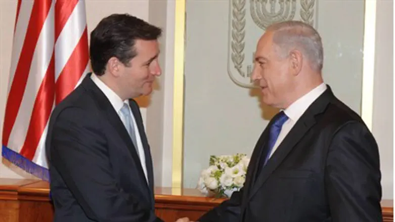 Netanyahu and Senator Cruz