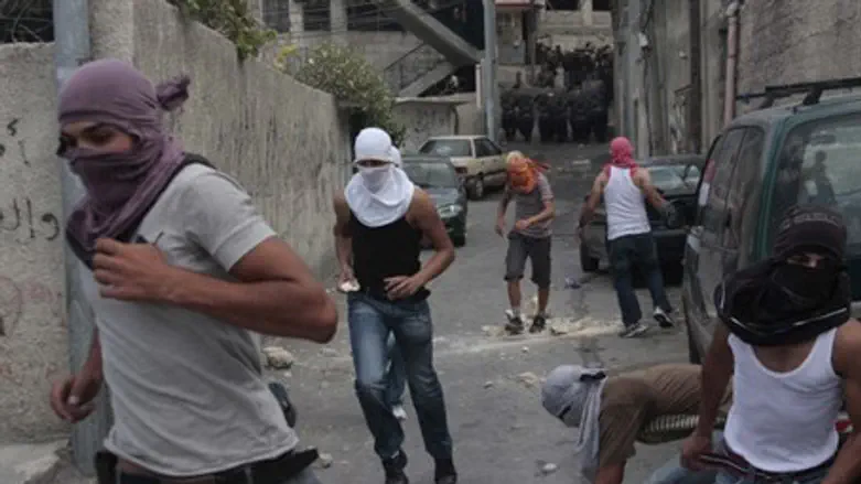 Arab mob attack in Jerusalem (file)