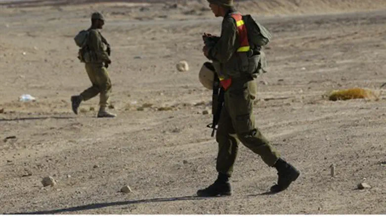 IDF patrols near Sinai border