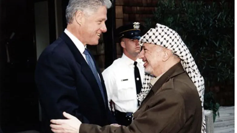 Clinton and Arafat