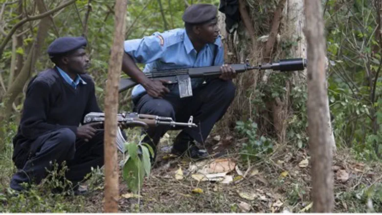 Kenyan security forces battle Al Shabaab terr