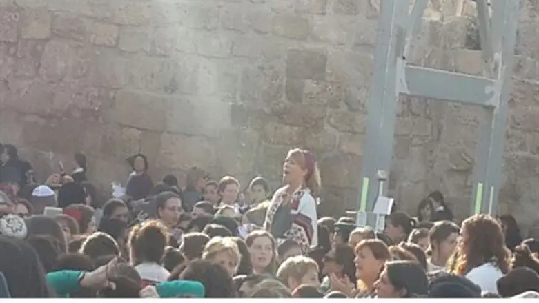 Women of the Wall at Kotel plaza