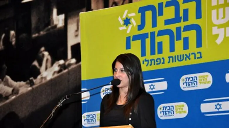 Inbal Lieber, Jewish Home's secular branch