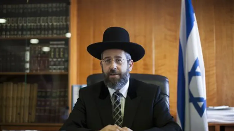 Chief Ashkenazi Rabbi David Lau