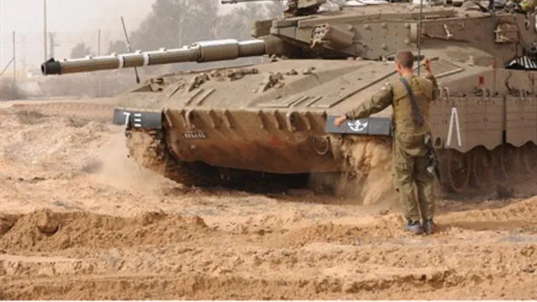 IDF tanks (illustrative)