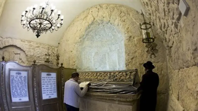 Prayer at David's Tomb.