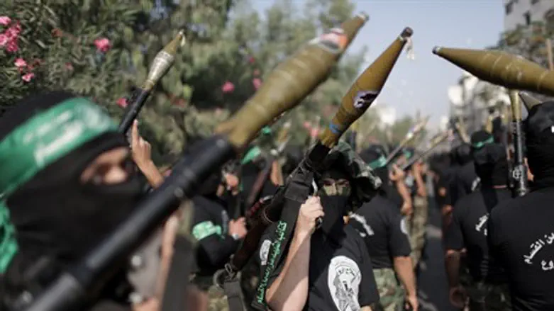 Hamas terrorists (illustration)