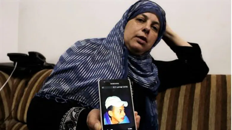 Suha Khder, mother of murdered teen Mohammed,