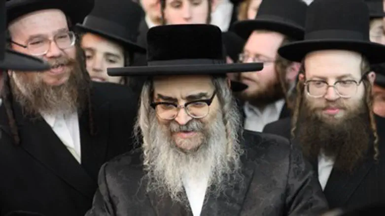 Previous Satmar Rebbe Moshe Teitelbaum (file)