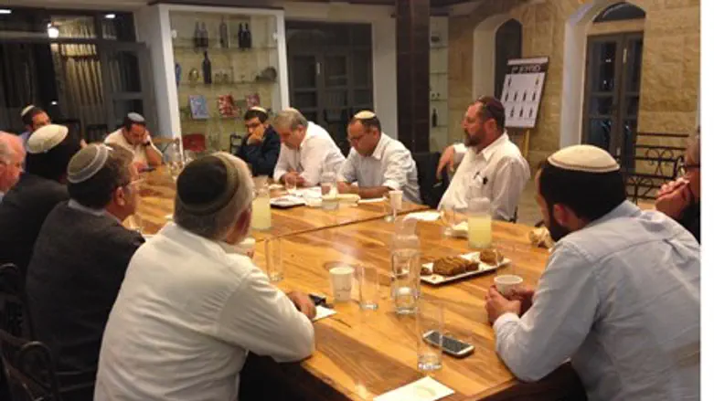 Jewish Home forum in Judea and Samaria
