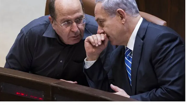 Moshe Ya'alon, Binyamin Netanyahu
