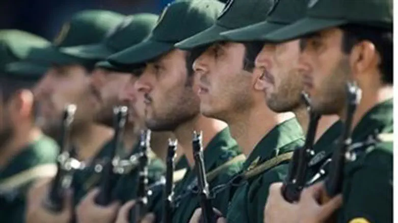 Members of Iran's Revolutionary Guard (IRGC)