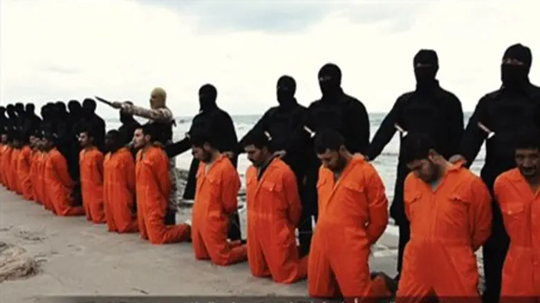 Video shows ISIS beheading 21 Egyptian Coptic Christians earlier this month