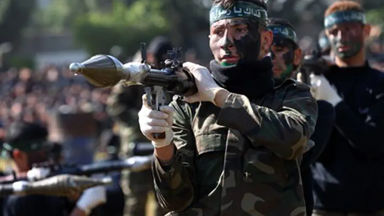 Hamas training camp in Khan Younis