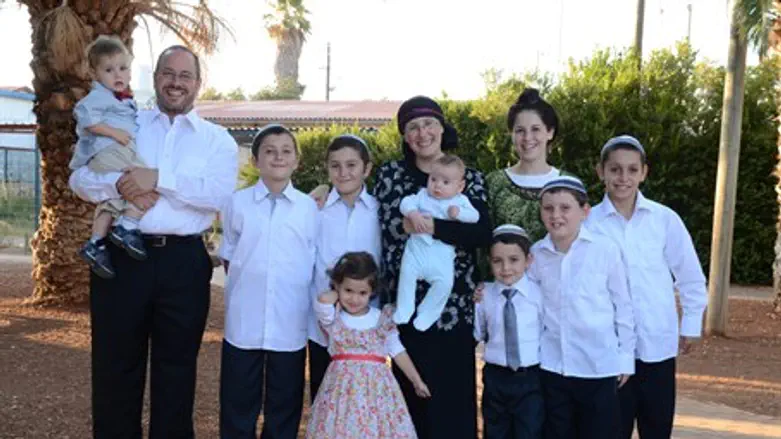 Rachel Nadel and her family