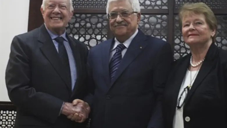 Jimmy Carter, Mahmoud Abbas, Gro Harlem Brundtland