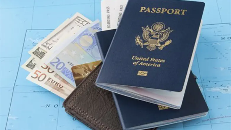 US passport (illustrative)
