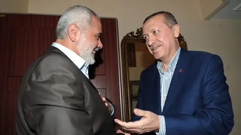 Khaled Mashal, Recep Tayyip Erdogan