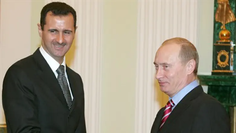 Vladimir Putin, Bashar Al-Assad