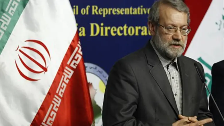 Iranian parliament speaker Ali Larijani