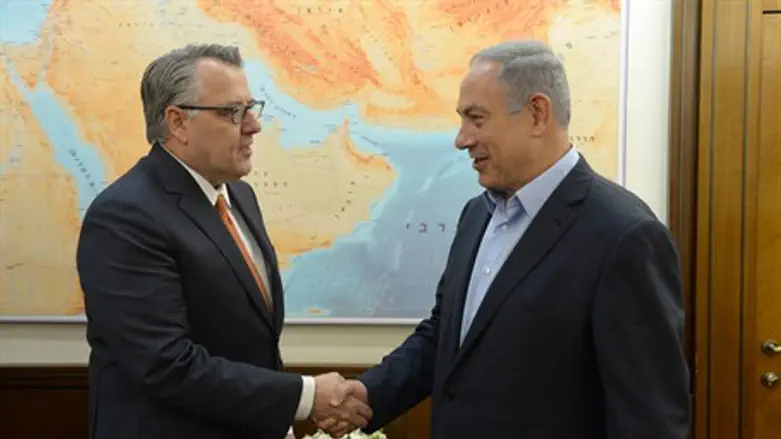 PM Netanyahu with Motorola Solutions CEO Greg Brown