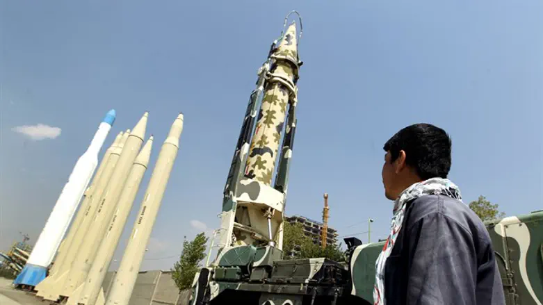 Iranian missiles (illustrative)