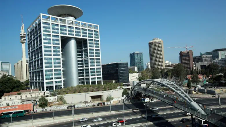 Defense Ministry headquarters in Tel Aviv
