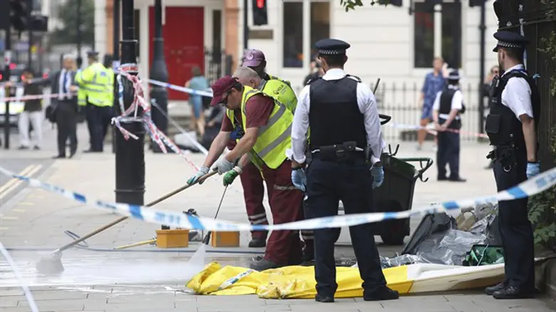Scene of terror attack in London