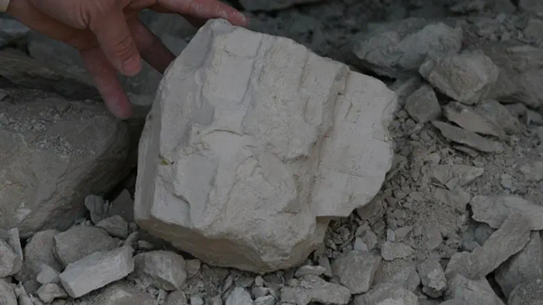 Fragments of ancient Jewish stoneware