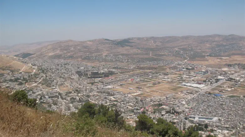 Illustration: View from the hills of Samaria