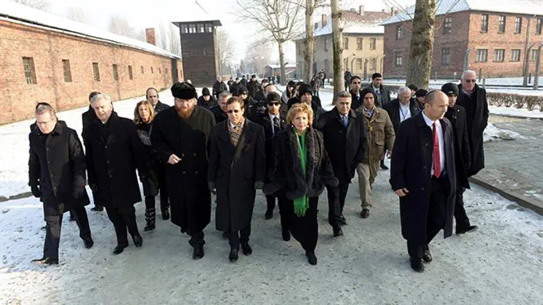 A previous Knesset delegation to Poland