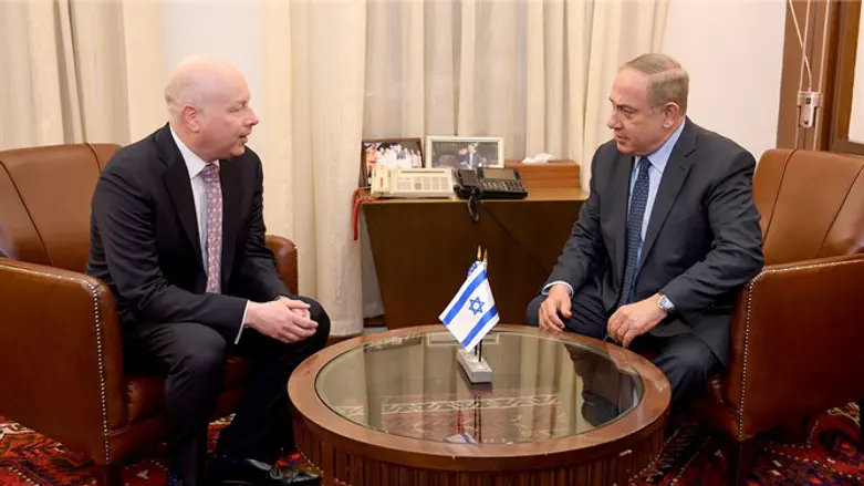 Netanyahu and Greenblatt