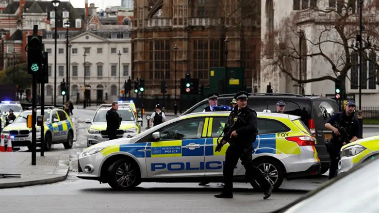 Scene of London terror attack