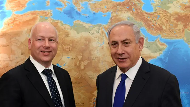 Netanyahu and Greenblatt