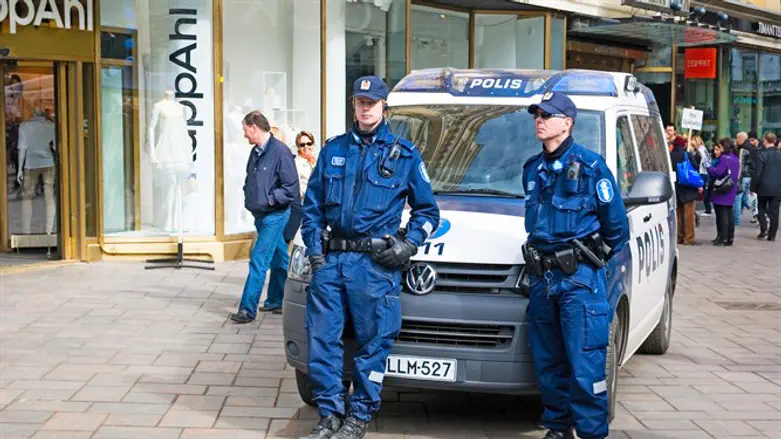 police in Finland (archive)