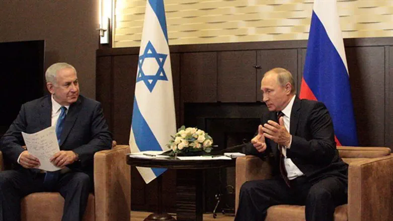Netanyahu meets with Putin