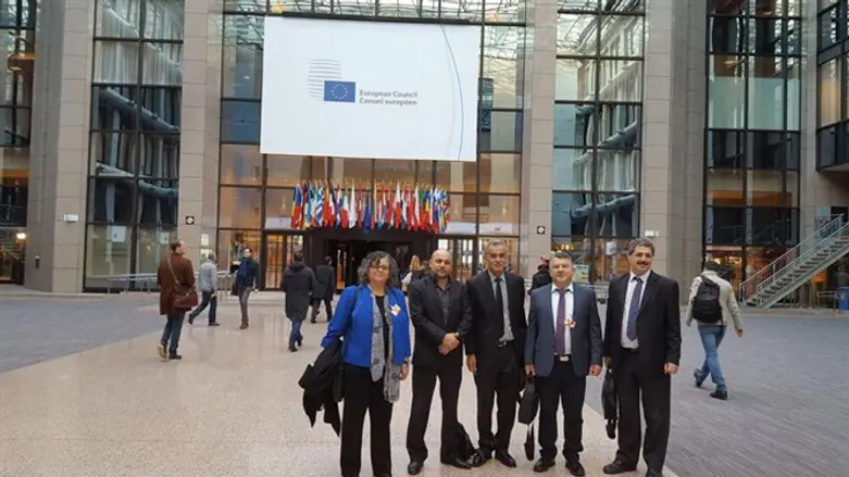 Members of the joint list in Brussels