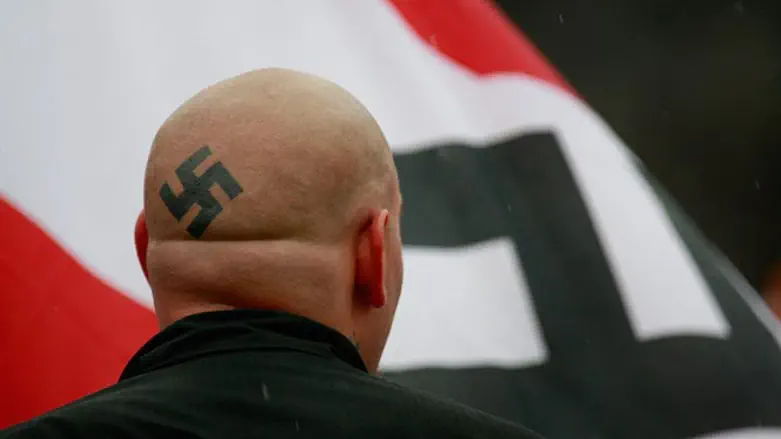 Neo-Nazi protestors