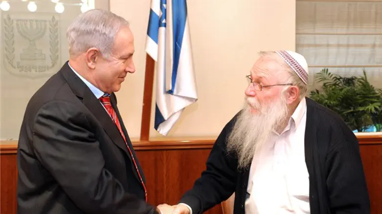 Netanyahu and Rabbi Druckman