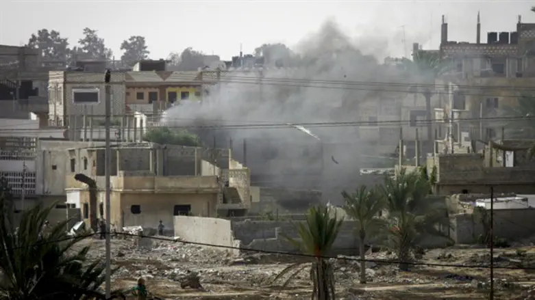 Explosion in Gaza Strip (archive)